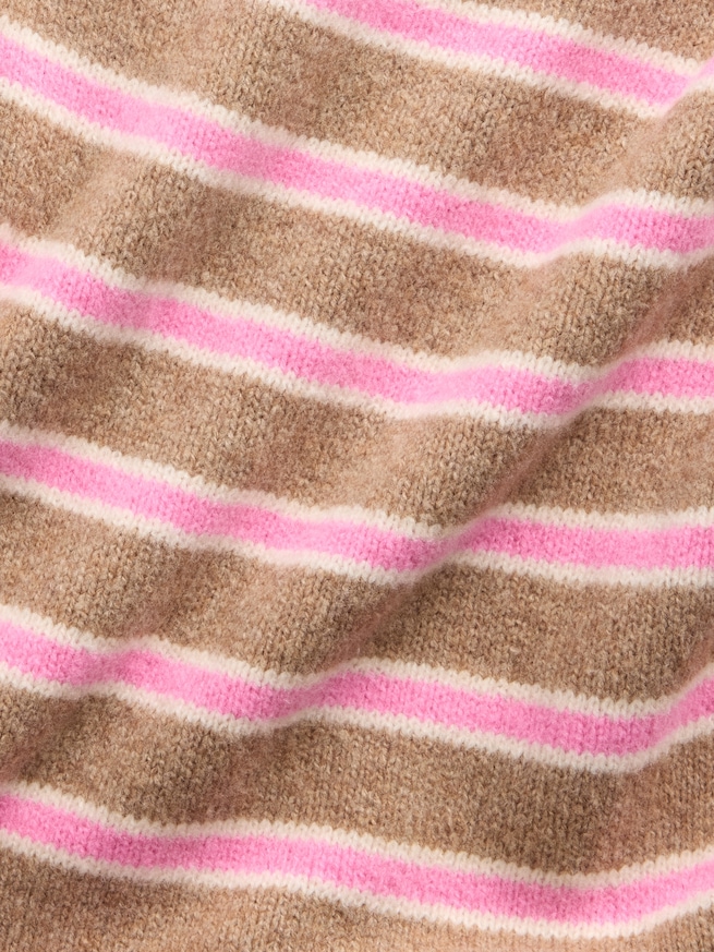 CashSoft カシミヤタッチ クルーネックセーター-4