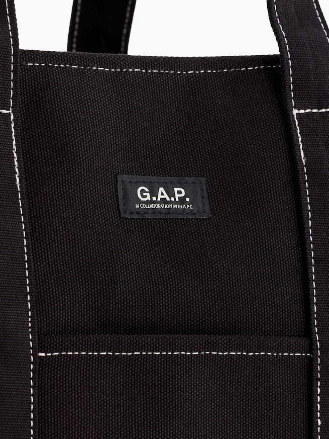 Gap &times; A.P.C. ロゴ トートバッグ-1