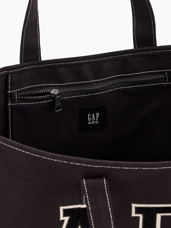 Gap &times; A.P.C. ロゴ トートバッグ-2