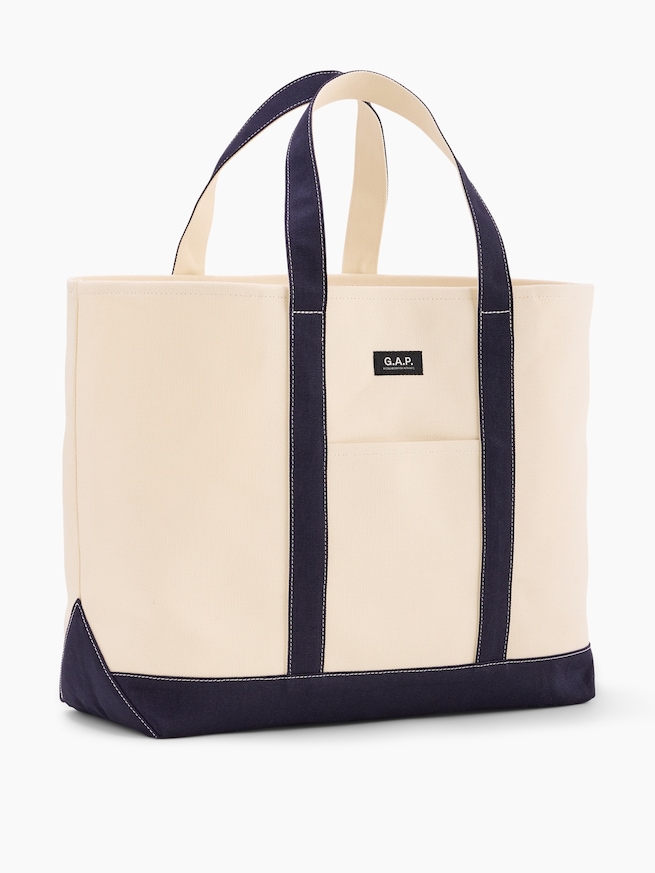 Gap &times; A.P.C. ロゴ トートバッグ-2