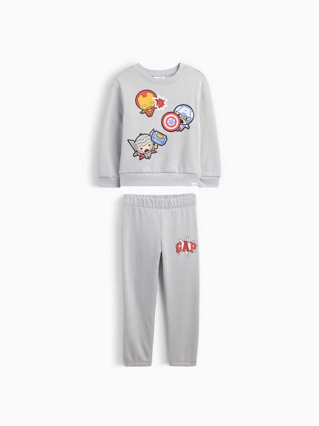 babyGap マーベル アベンジャーズ 2ピース スェットセットアップ-0