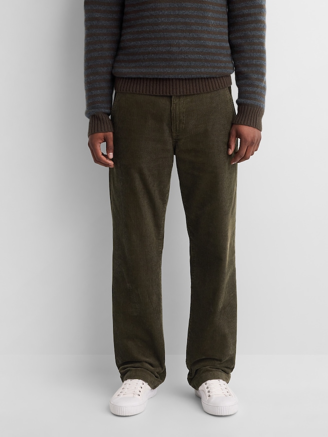 Gap &times; A.P.C. コーデュロイ リラックス ストレートパンツ-1