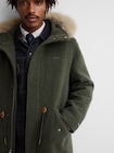 Gap &times; A.P.C. フード付き オーバーサイズ ウールブレンドアウター-5