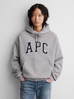 Gap &times; A.P.C. エクストラヘビーウェイト ロゴパーカー-0