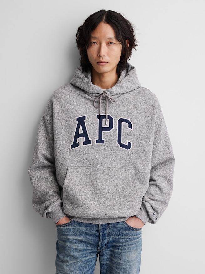 Gap &times; A.P.C. エクストラヘビーウェイト ロゴパーカー-0