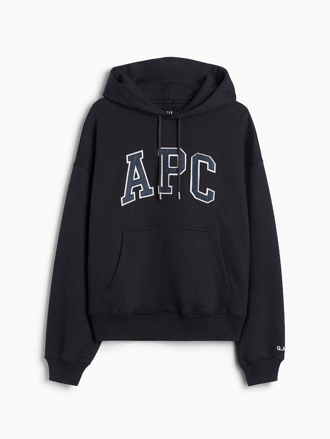 Gap &times; A.P.C. エクストラヘビーウェイト ロゴパーカー-8