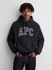 Gap &times; A.P.C. エクストラヘビーウェイト ロゴパーカー-0