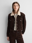Gap &times; A.P.C. アイコン コーデュロイ クロップドジャケット-0