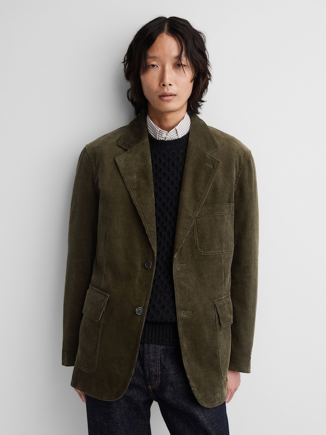 Gap &times; A.P.C. コーデュロイ ブレザー-0