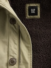 Gap &times; A.P.C. オーバーサイズ 裏ボア ユーティリティアウター-7