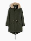 Gap &times; A.P.C. フード付き オーバーサイズ ウールブレンドアウター-9