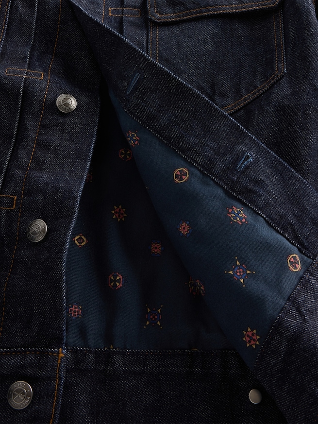 Gap &times; A.P.C. 裏地付き ジャパニーズ デニムジャケット-6