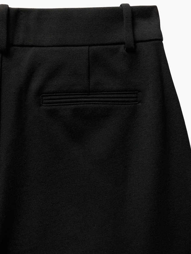 Gap &times; Victoria Beckham ミッドライズ スプリットヘム ポンチパンツ-6