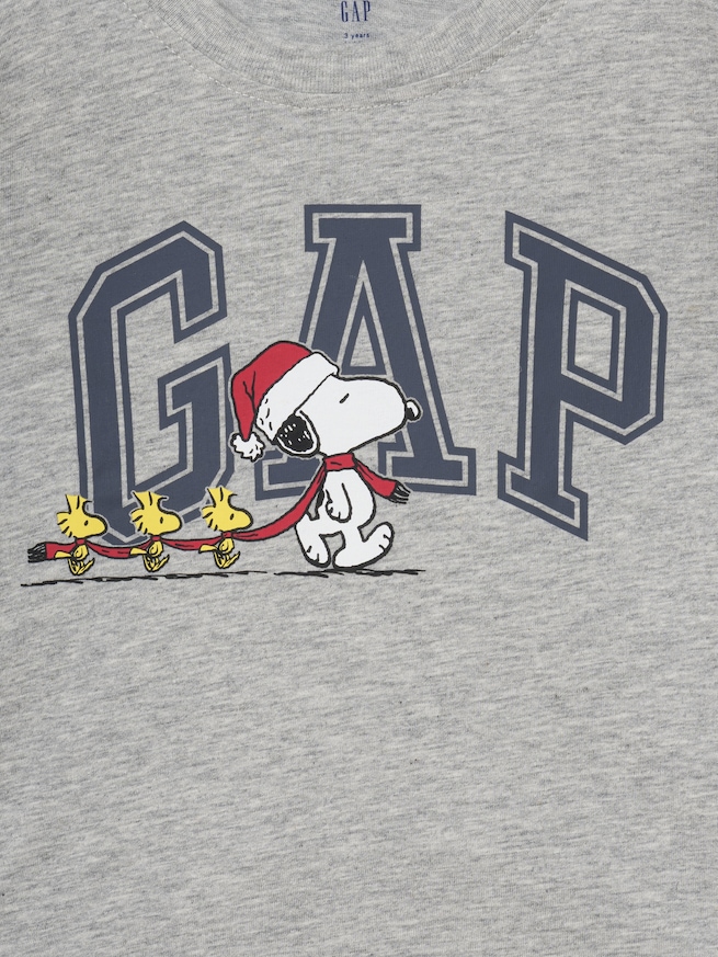 babyGap ピーナッツ GAPロゴTシャツ-2