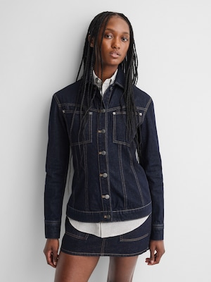 Gap &times; A.P.C. ストラクチャー デニムジャケット