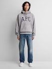 Gap &times; A.P.C. エクストラヘビーウェイト ロゴパーカー-2