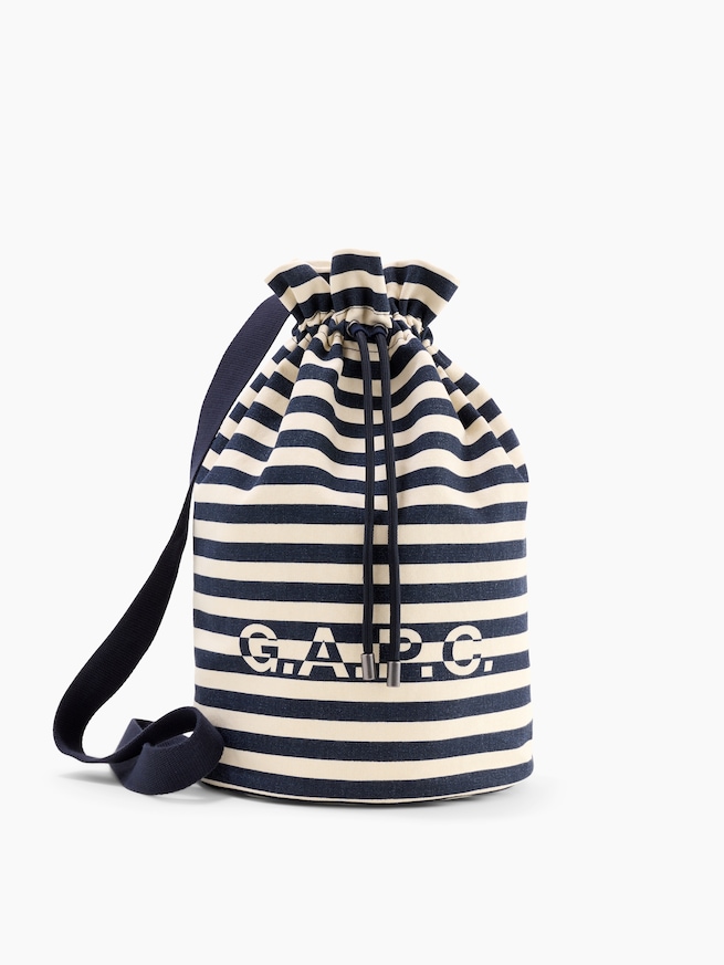 Gap &times; A.P.C. ロゴ バケットバッグ-0
