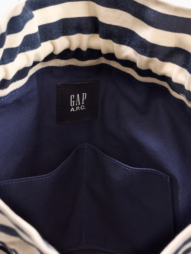 Gap &times; A.P.C. ロゴ バケットバッグ-4