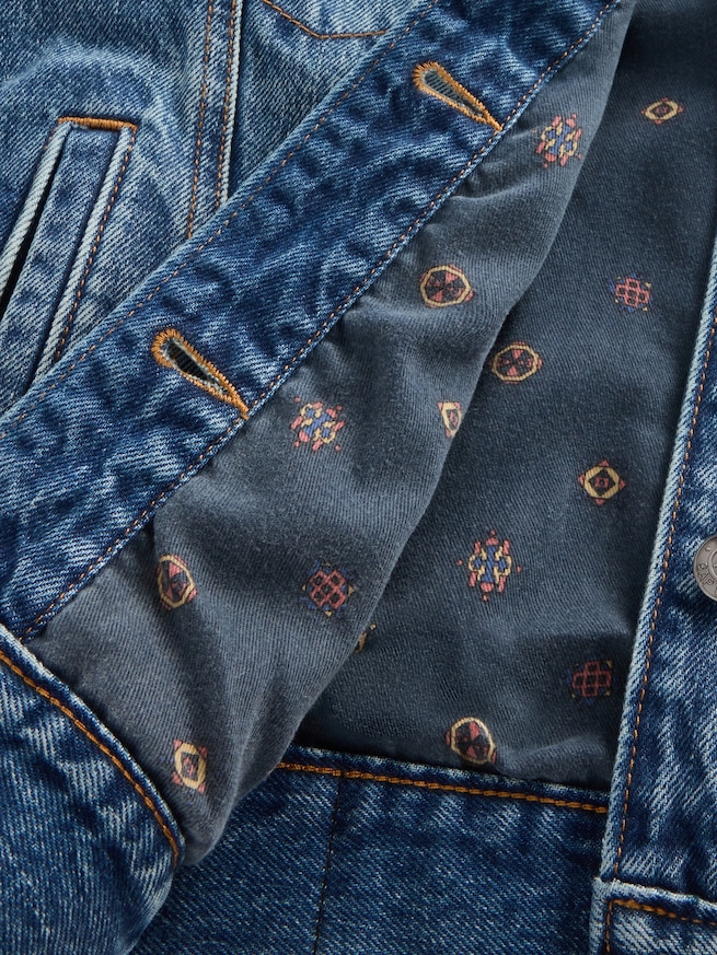 Gap &times; A.P.C. 裏地付き アイコンデニムジャケット-6