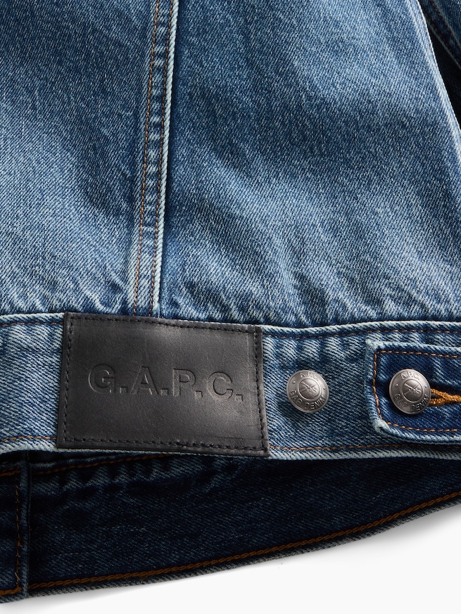 Gap &times; A.P.C. 裏地付き アイコンデニムジャケット-7