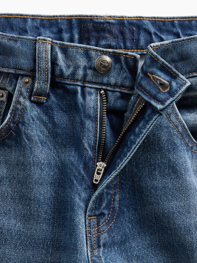 Gap &times; A.P.C. ローライズ '90s ルーズフィットデニム-6