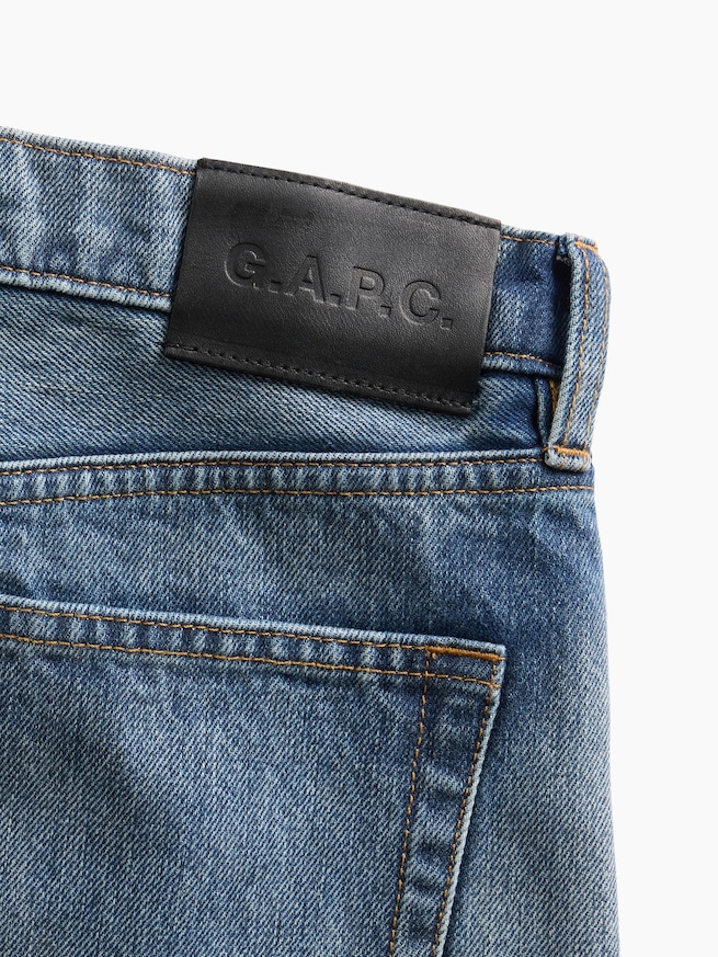 Gap &times; A.P.C. ローライズ '90s ルーズフィットデニム-7