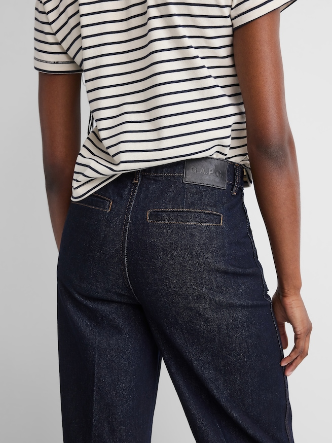 Gap &times; A.P.C. ハイライズ ストライドデニム-4