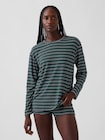 SoftMade ソフトメード モダール オーバーサイズ パジャマTシャツ-0