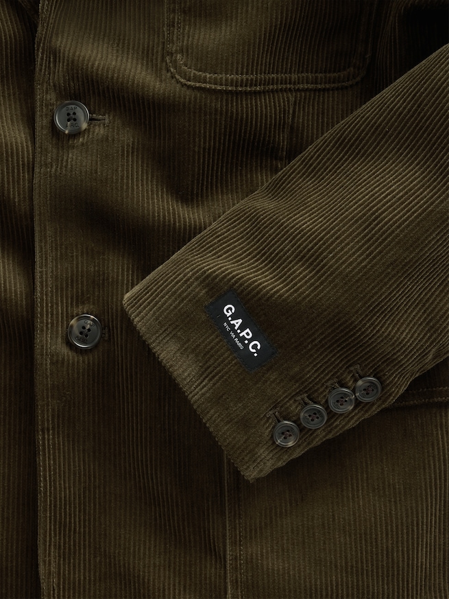 Gap &times; A.P.C. コーデュロイ ブレザー-4