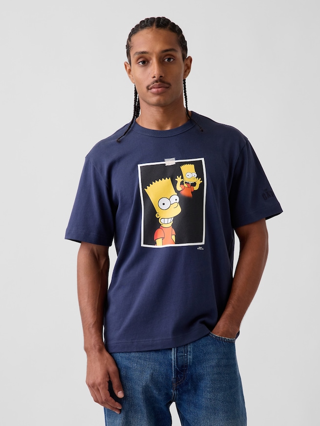 ザ・シンプソンズ グラフィックTシャツ-0