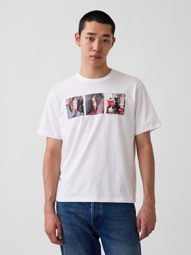 ブロンディ リラックスフィット グラフィックTシャツ-0