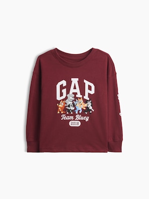 ブルーイ GAPロゴ Tシャツ (幼児・ベビー)