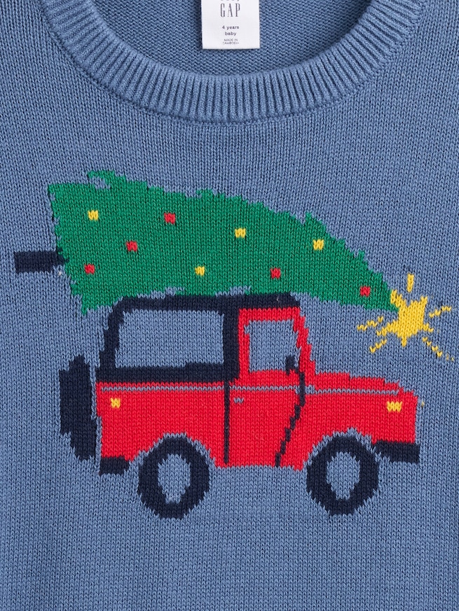 babyGap インターシャセーター-2