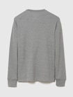ワッフル クルーネックTシャツ-1