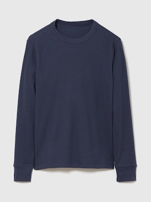 ワッフル クルーネックTシャツ