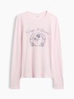 ワッフルニット クルーネックTシャツ-3