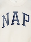 リサイクル NAPロゴ パジャマスウェットシャツ (キッズ)-6