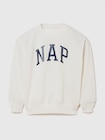 リサイクル NAPロゴ パジャマスウェットシャツ (キッズ)-7