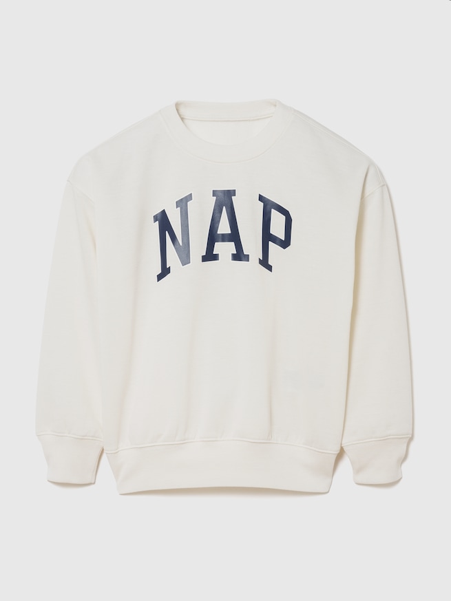 リサイクル NAPロゴ パジャマスウェットシャツ (キッズ)-7