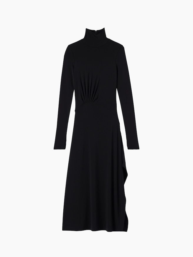 Gap &times; Victoria Beckham ジャージー ドレープ マキシドレス-8