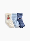 babyGap バレンタイン クルーソックス 3足セット-0