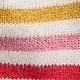 CashSoft カシミヤタッチ ハッピーストライプ くまさんビーニー (ベビー)