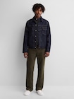 Gap &times; A.P.C. コーデュロイ リラックス ストレートパンツ-0