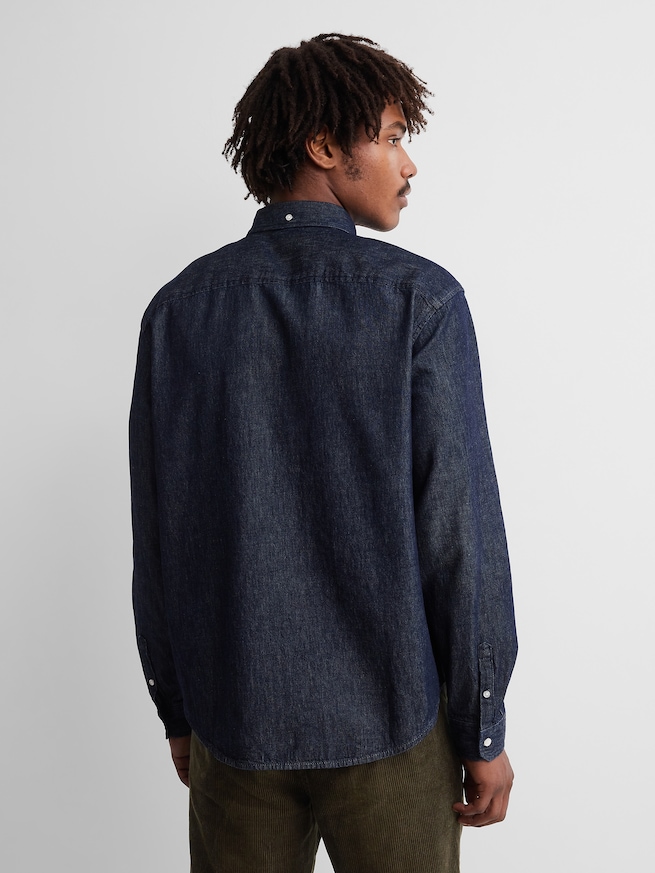 Gap &times; A.P.C. デニムリラックスシャツ-2