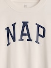 リサイクル NAPロゴ パジャマスウェットシャツ (キッズ)-3