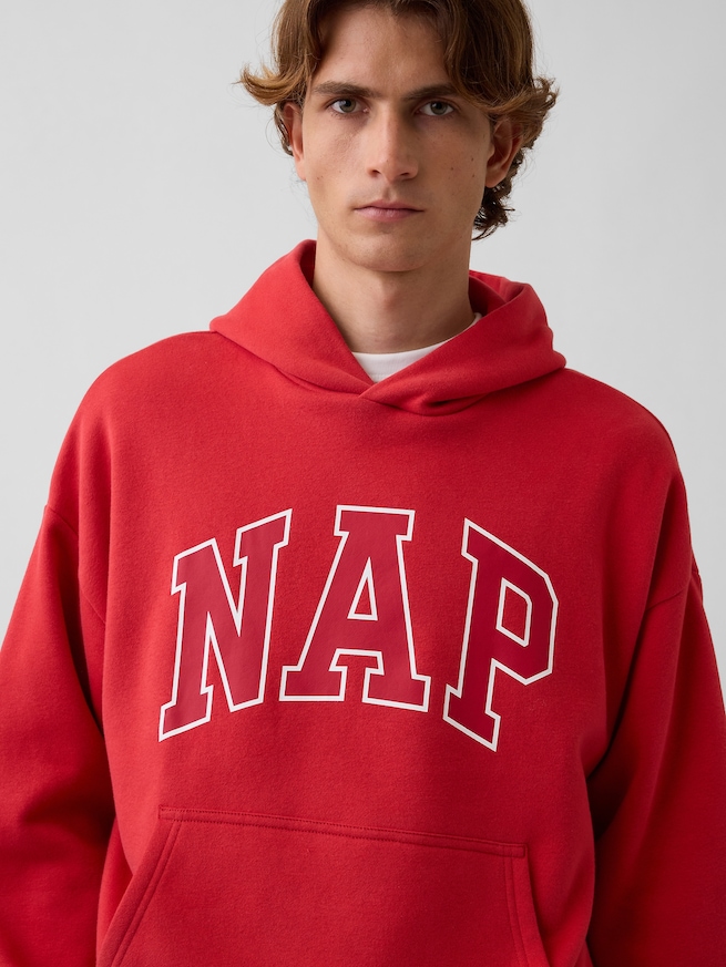 ヴィンテージソフト NAPロゴパーカー-3