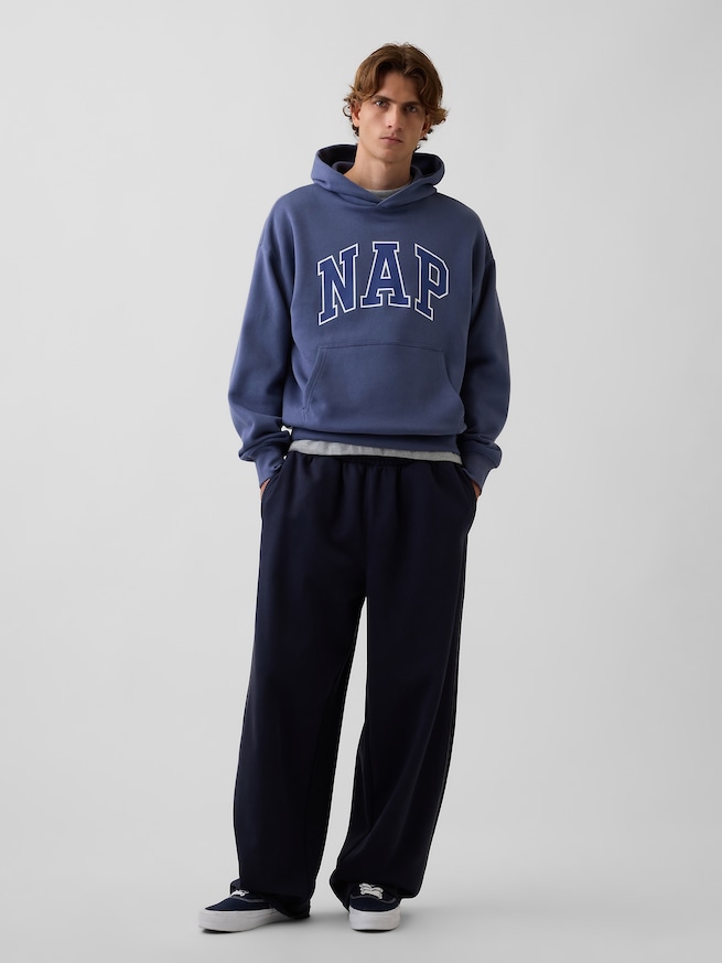 ヴィンテージソフト NAPロゴパーカー-1