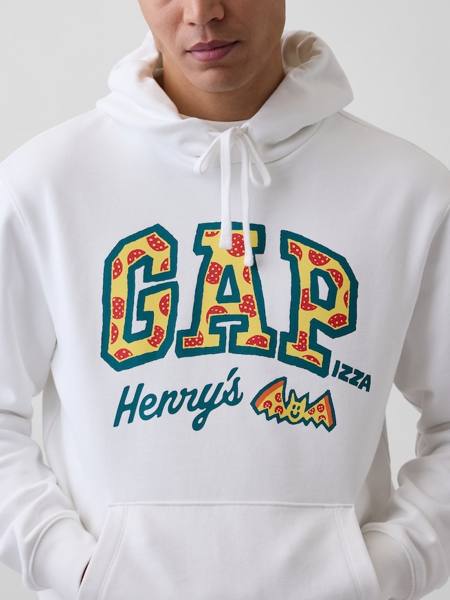 ヘビーウェイト GAPロゴパーカー by Henry&rsquo;s PIZZA-4