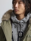 Gap &times; A.P.C. オーバーサイズ 裏ボア ユーティリティアウター-8