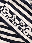 Gap &times; A.P.C. ロゴ ストライプブランケット-2
